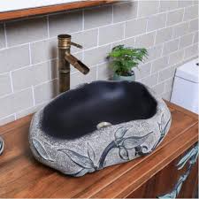 Warmgekleurde Glazen Wastafel voor de Badkamer