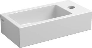 Clou Flush 3 Fontein met Tapgat - 36x18x9 cm - Wit