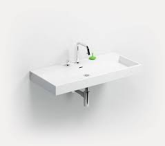 Witte Clou WashMe Wastafel 90x42cm met 7 Voorbewerkte Kraangaten