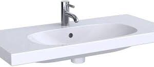 Keramag Acanto Compact Wastafel 50 cm met Kraangat en Overloop