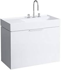 Laufen Kartell Onderbouw Wastafel met Planchet Links