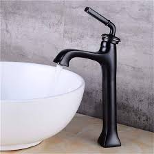 Zwart Koper Wastafel Kraan voor Koud en Warm Water