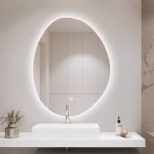 Frameloze LED Badkamerspiegel - Waterdicht & Verlicht