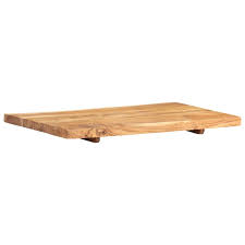 Irfora Houten Wastafel Wandrek voor Badkamer