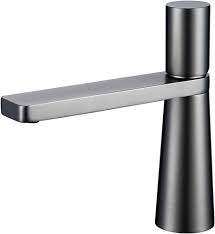 Gunmetal Grijs Messing Enkel Gat Handgreep
