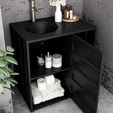 Modern Vrijstaand Wastafelmeubel met Set