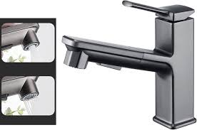 Trek Mixer Wastafelkraan voor de Badkamer