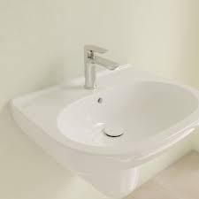 Villeroy & Boch O.Novo Wastafel 60x49cm met Overloop en 1 Mengkraan Gat