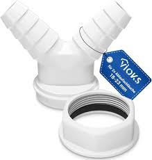 VIOKS Wasmachine Afvoeradapter met Buisschroefdraad
