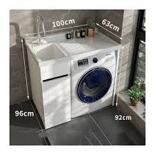 Waskast Combinatie: Wasmachine en Wastafel