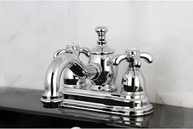 Kingston Messing KS7101TX 4-inch Badkamerkraan - Gepolijst Chroom