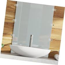 TEHAUX 250 Stuks Glazen Spiegel Ophangclips - Steunclips voor Planken