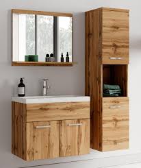 Badkamermeubel Montreal 60 cm - Eiken Wastafelset