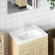 Lechnical Witte Keramieken Wastafel 61x48 cm