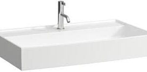 Laufen Kartell Onderbouw Wastafel met 1 Kraangat